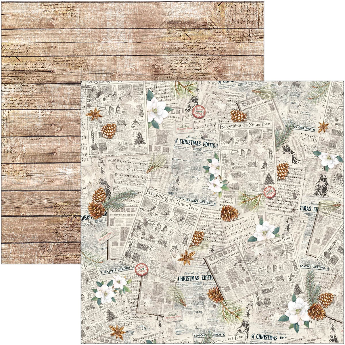 Ciao Bella Paperpad - Christmas Vibes 8x8 '' (20,3x20,3 cm)