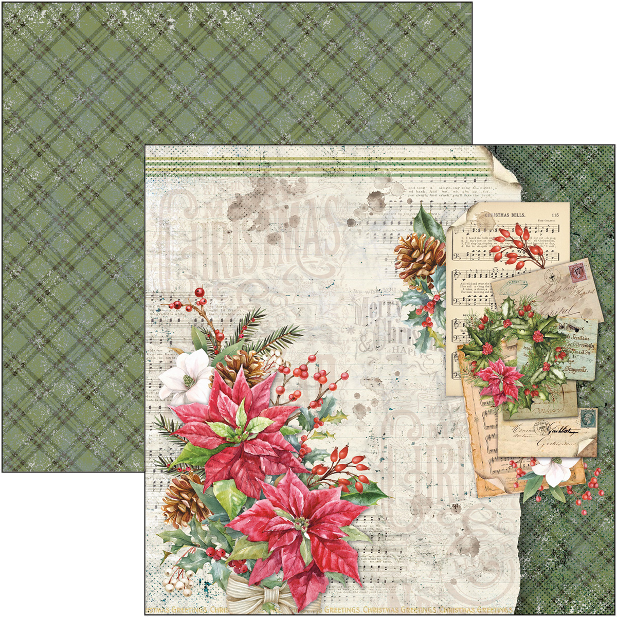 Ciao Bella Paperpad - Christmas Vibes 8x8 '' (20,3x20,3 cm)