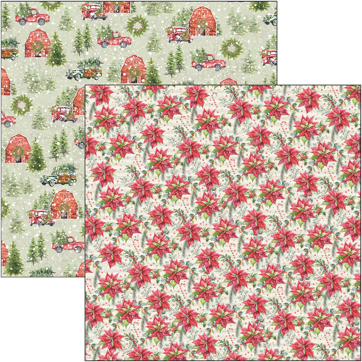 Ciao Bella Paperpad - Christmas Vibes 8x8 '' (20,3x20,3 cm)