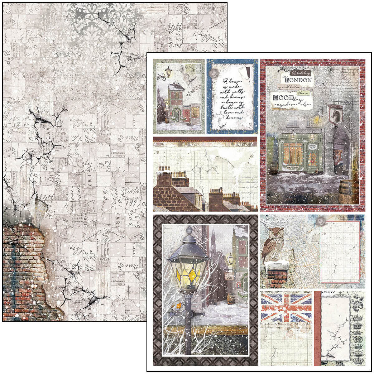 Ciao Bella Creative Pad A4 "London Calling"