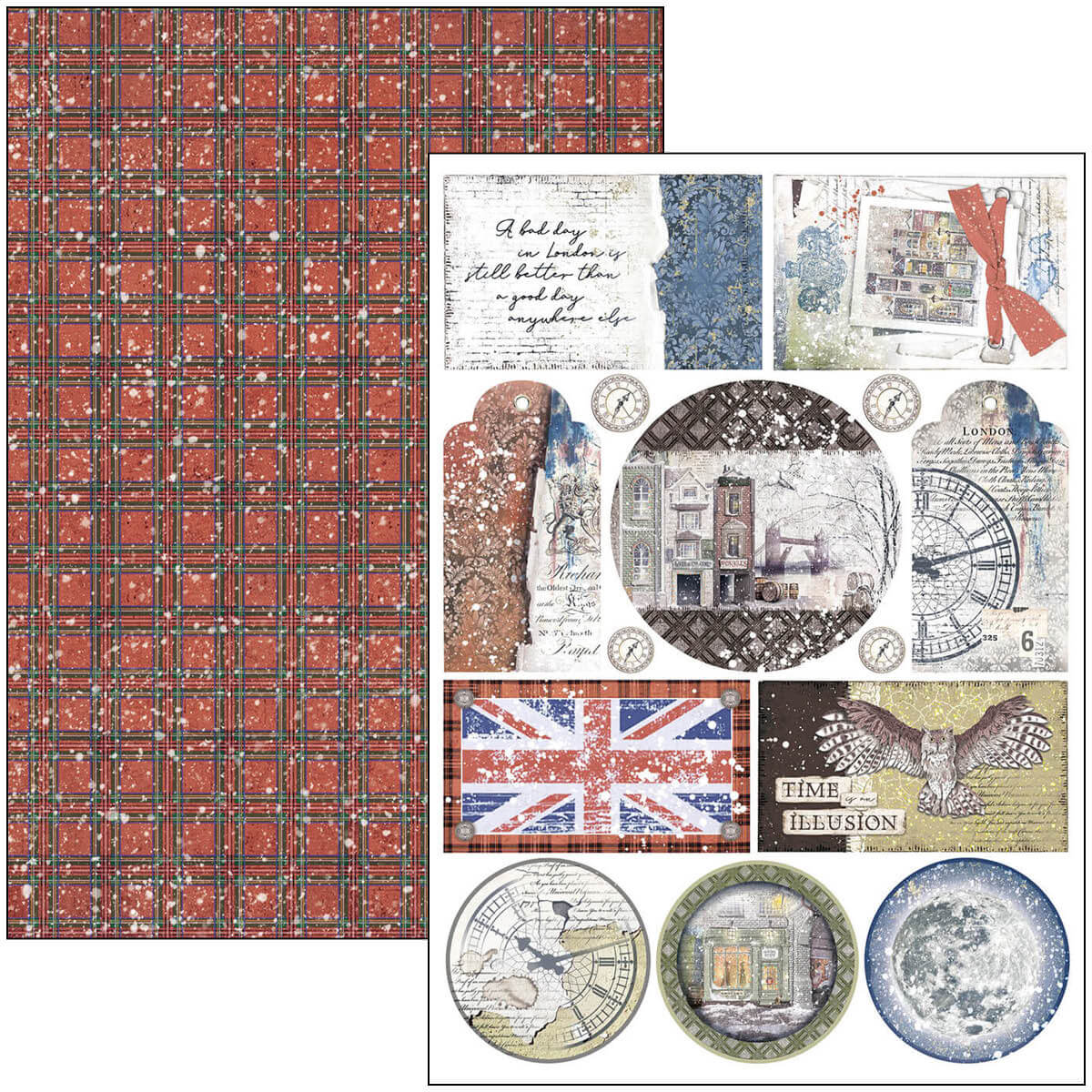 Ciao Bella Creative Pad A4 "London Calling"