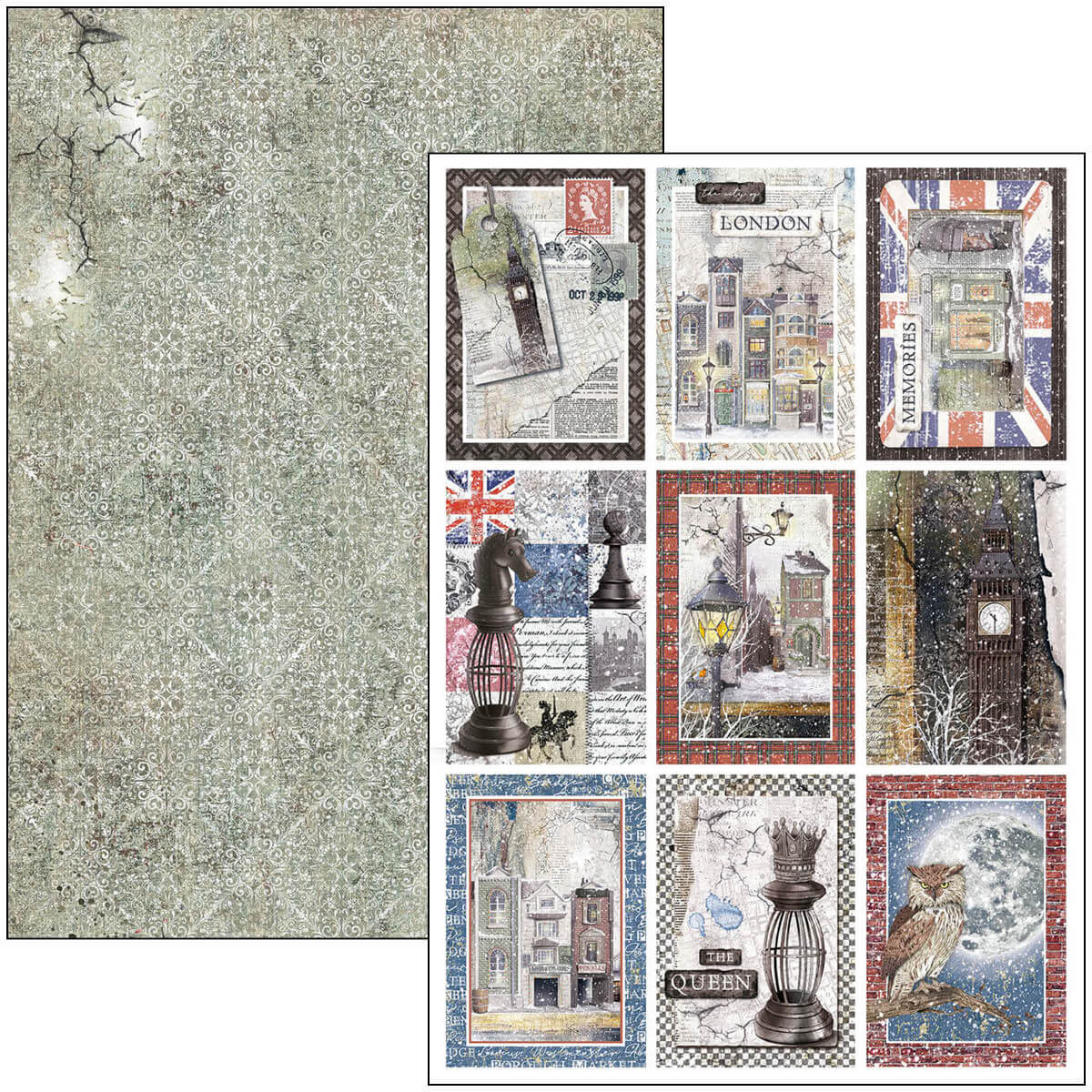 Ciao Bella Creative Pad A4 "London Calling"