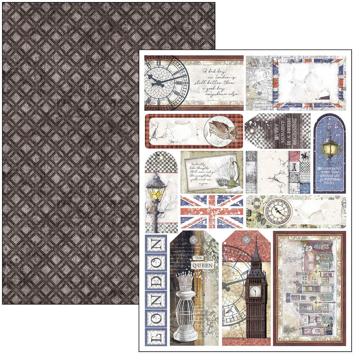 Ciao Bella Creative Pad A4 "London Calling"