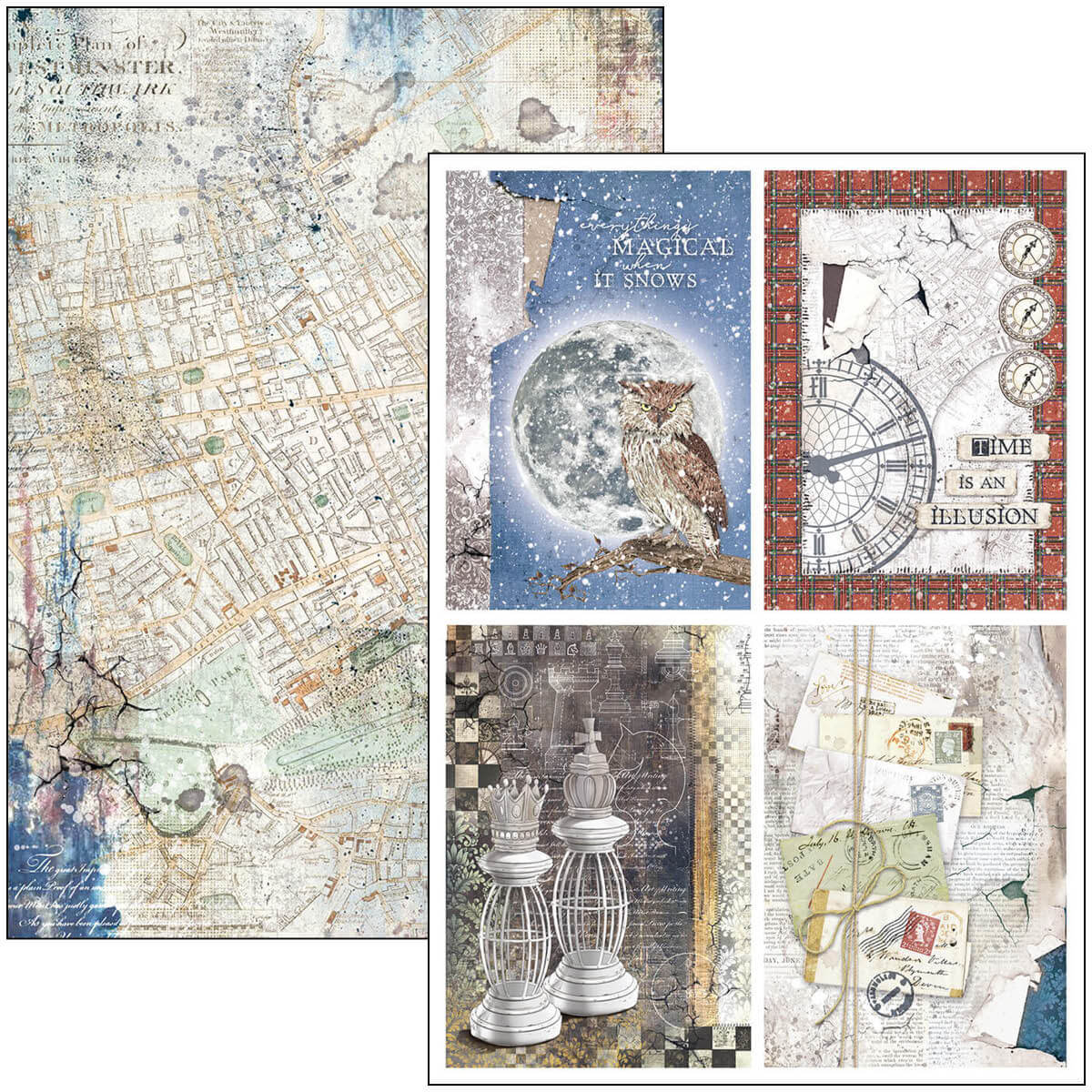 Ciao Bella Creative Pad A4 "London Calling"