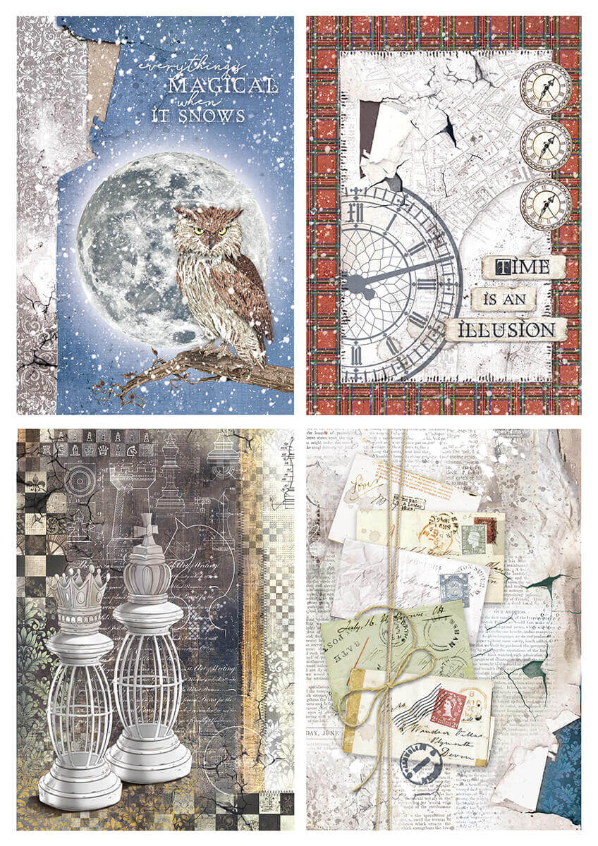 Ciao Bella Creative Pad A4 "London Calling"