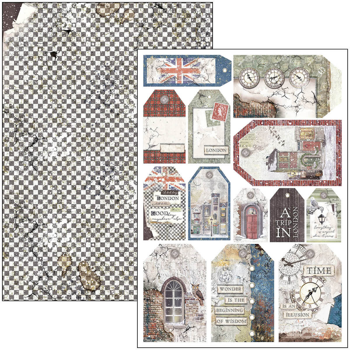 Ciao Bella Creative Pad A4 "London Calling"