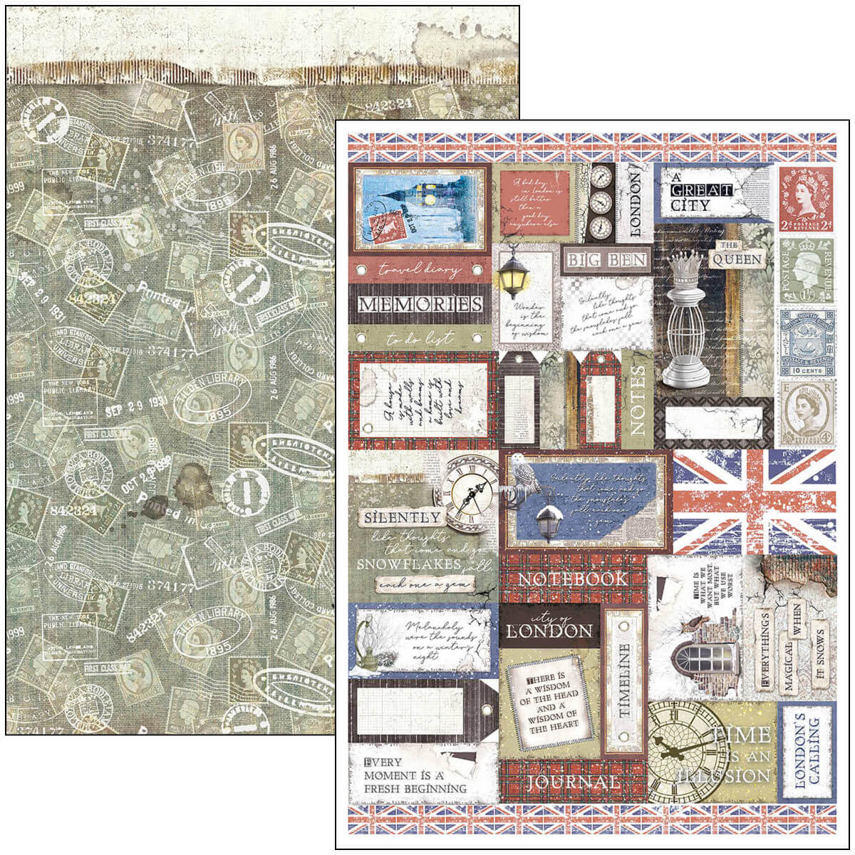 Ciao Bella Creative Pad A4 "London Calling"