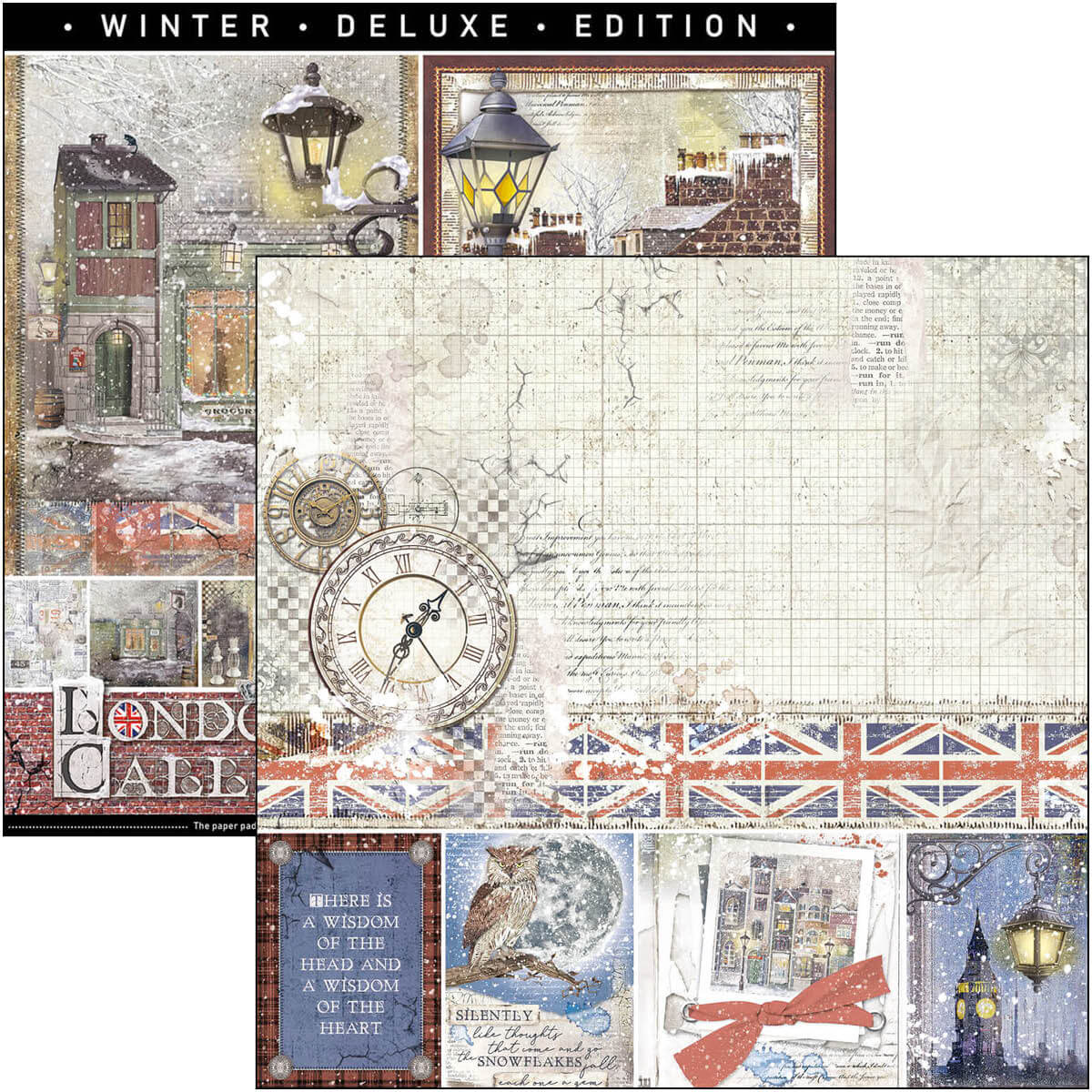 Ciao Bella Paperpad "London Calling" 8x8 '' (20,3x20,3 cm)