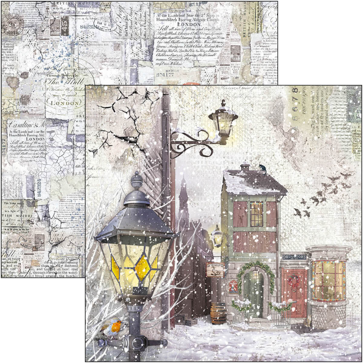 Ciao Bella Paperpad "London Calling" 8x8 '' (20,3x20,3 cm)