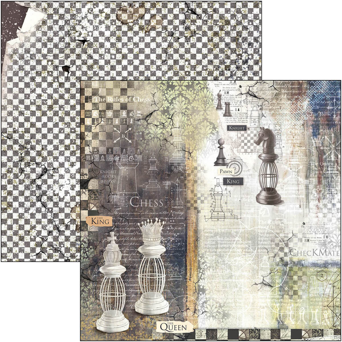 Ciao Bella Paperpad "London Calling" 8x8 '' (20,3x20,3 cm)