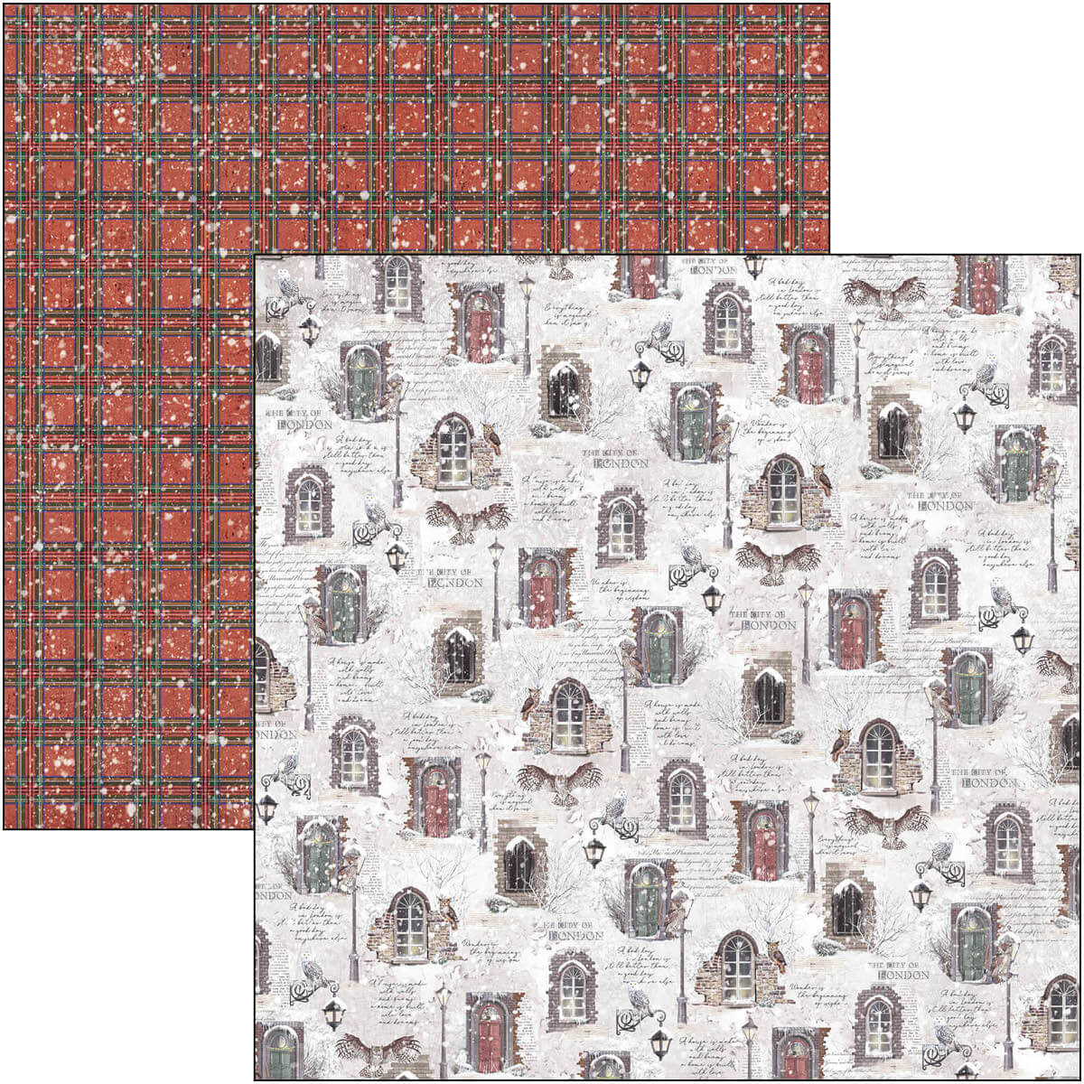 Ciao Bella Paperpad "London Calling" 8x8 '' (20,3x20,3 cm)