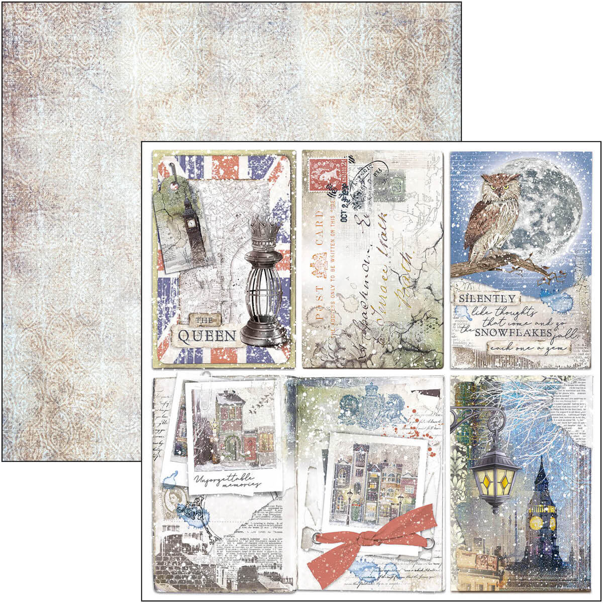 Ciao Bella Paperpad "London Calling" 8x8 '' (20,3x20,3 cm)