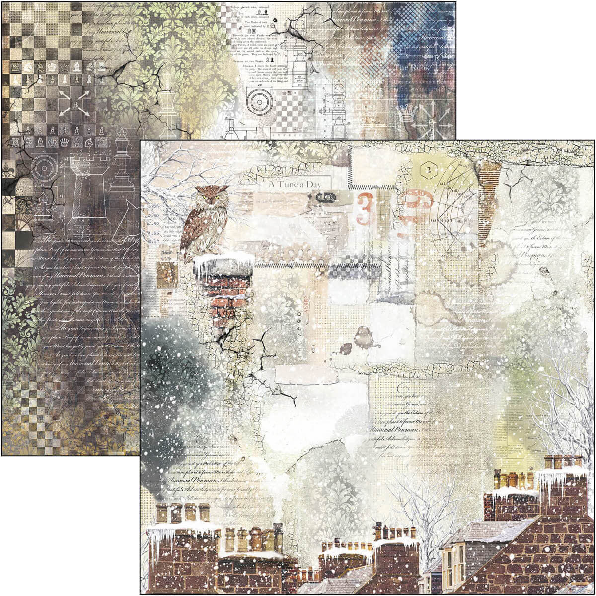 Ciao Bella Paperpad "London Calling" 8x8 '' (20,3x20,3 cm)