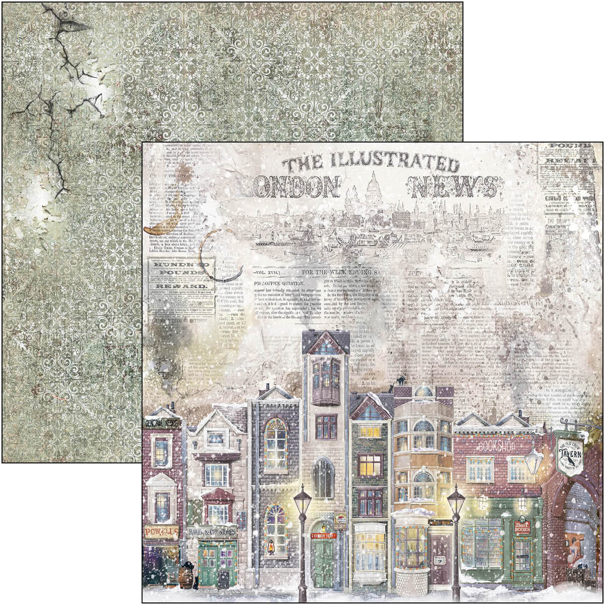 Ciao Bella Paperpad "London Calling" 8x8 '' (20,3x20,3 cm)