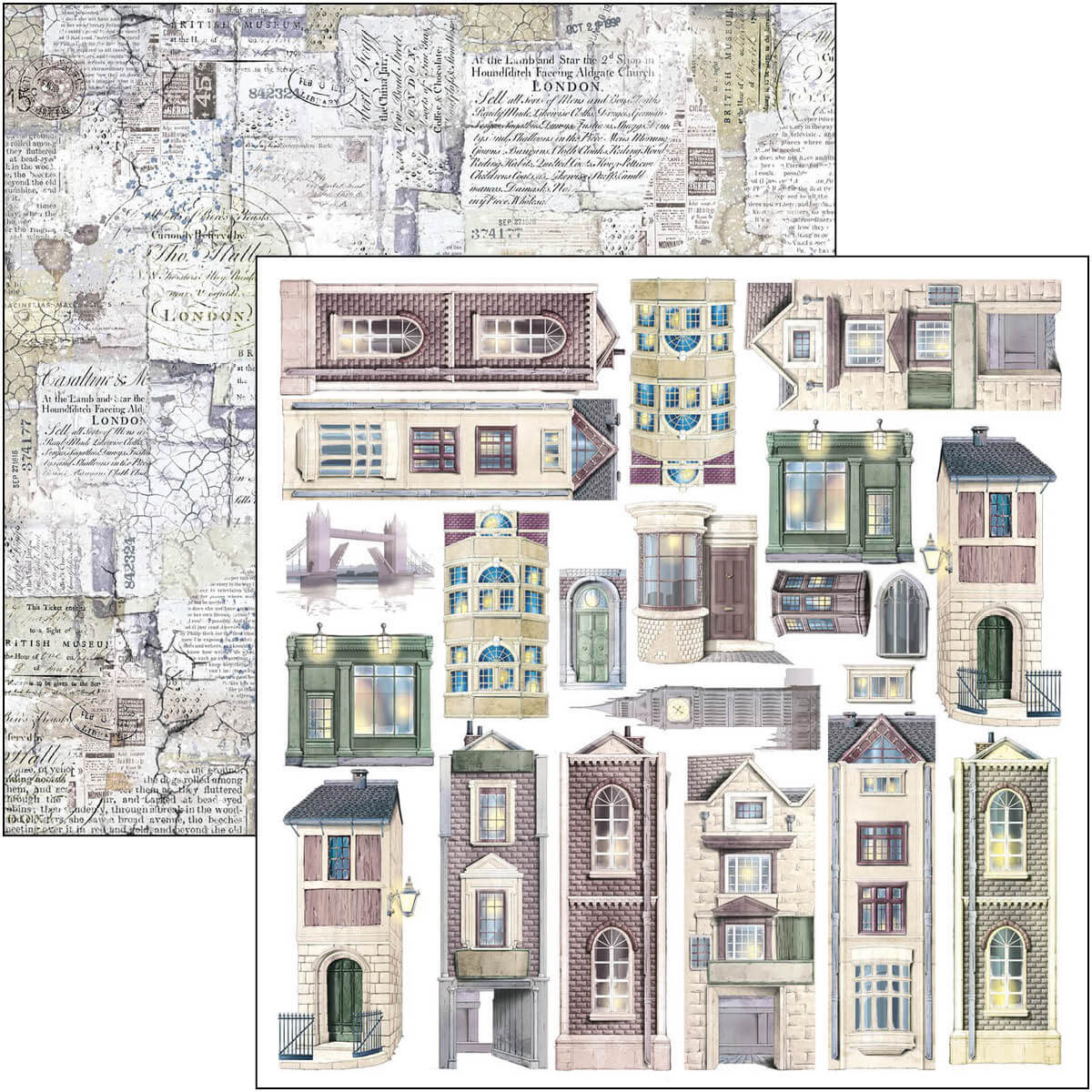 Ciao Bella Fuzzy Cut Pad - London Calling