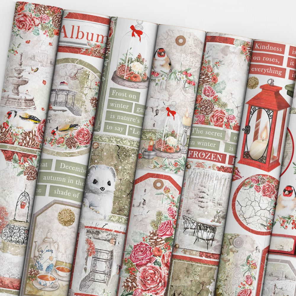 Ciao Bella Creative Pad A4 - Frozen Roses