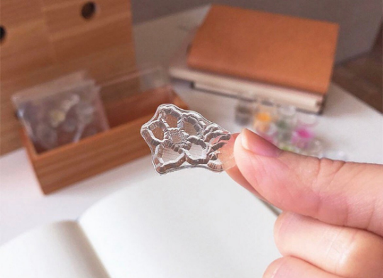 Mu Lifestyle Clear Rubber Stamps "01 Travel"