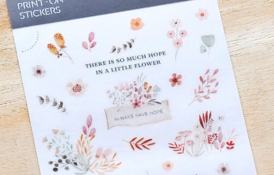 Mu Lifestyle Print On Sticker 174