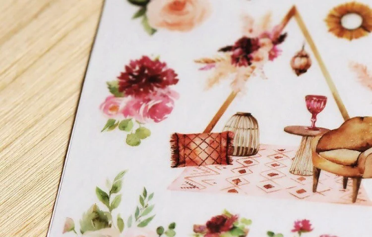 Mu Lifestyle Print On Sticker 110