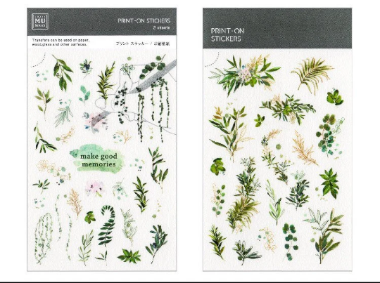 Mu Lifestyle Print On Sticker 105