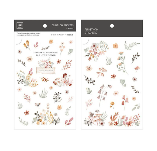 Mu Lifestyle Print On Sticker 174