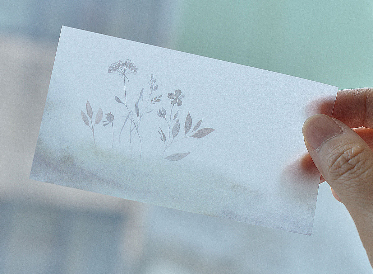 Mu Lifestyle Dyeing Tracing Paper "15. Attitude of Autumn"