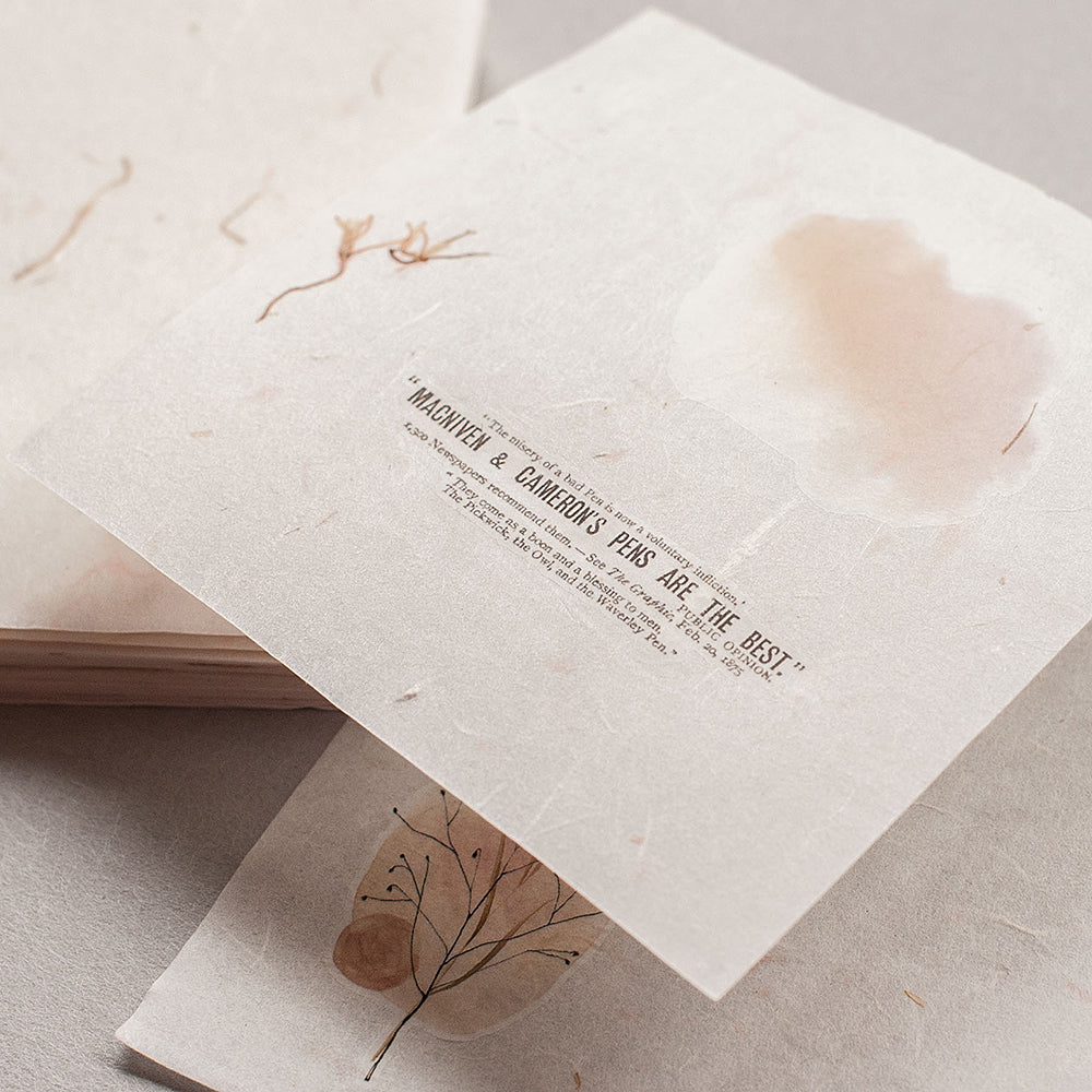 Mu Lifestyle Natural Textured Paper Pack NTP-06