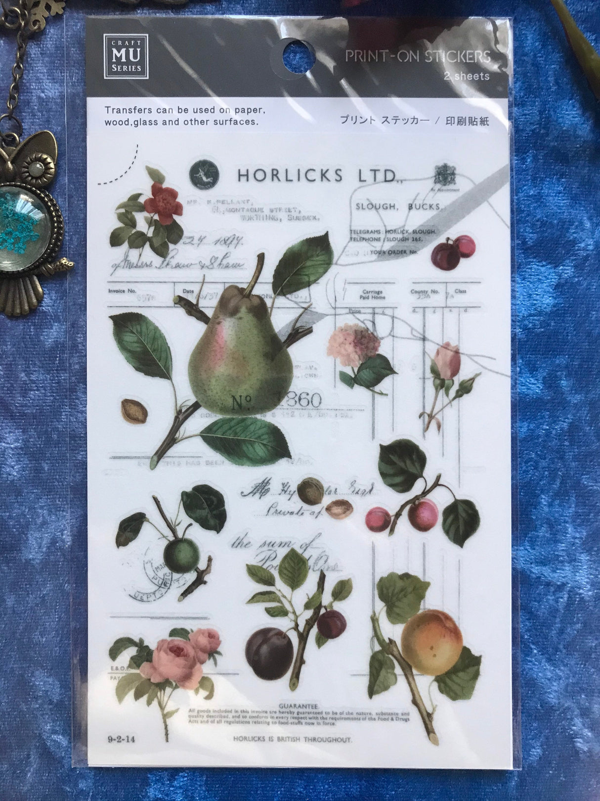 Mu Lifestyle Print On Sticker No 126