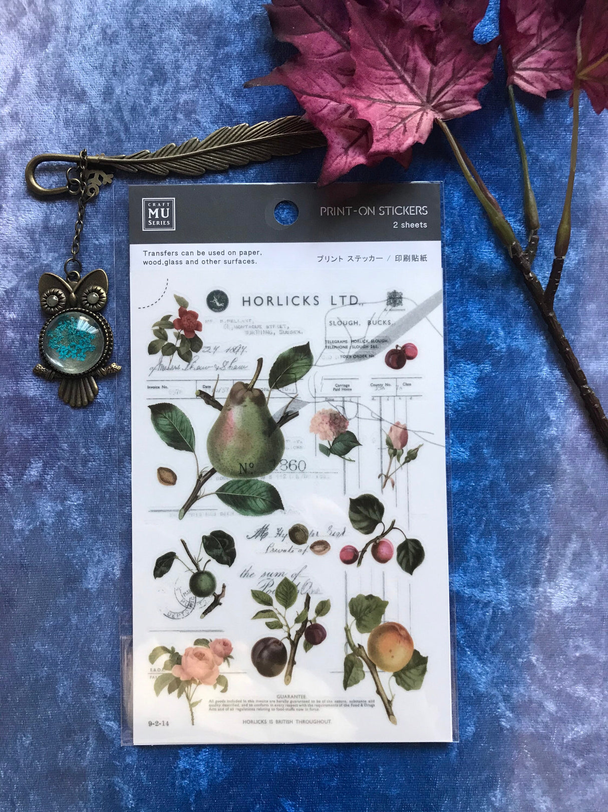 Mu Lifestyle Print On Sticker No 126