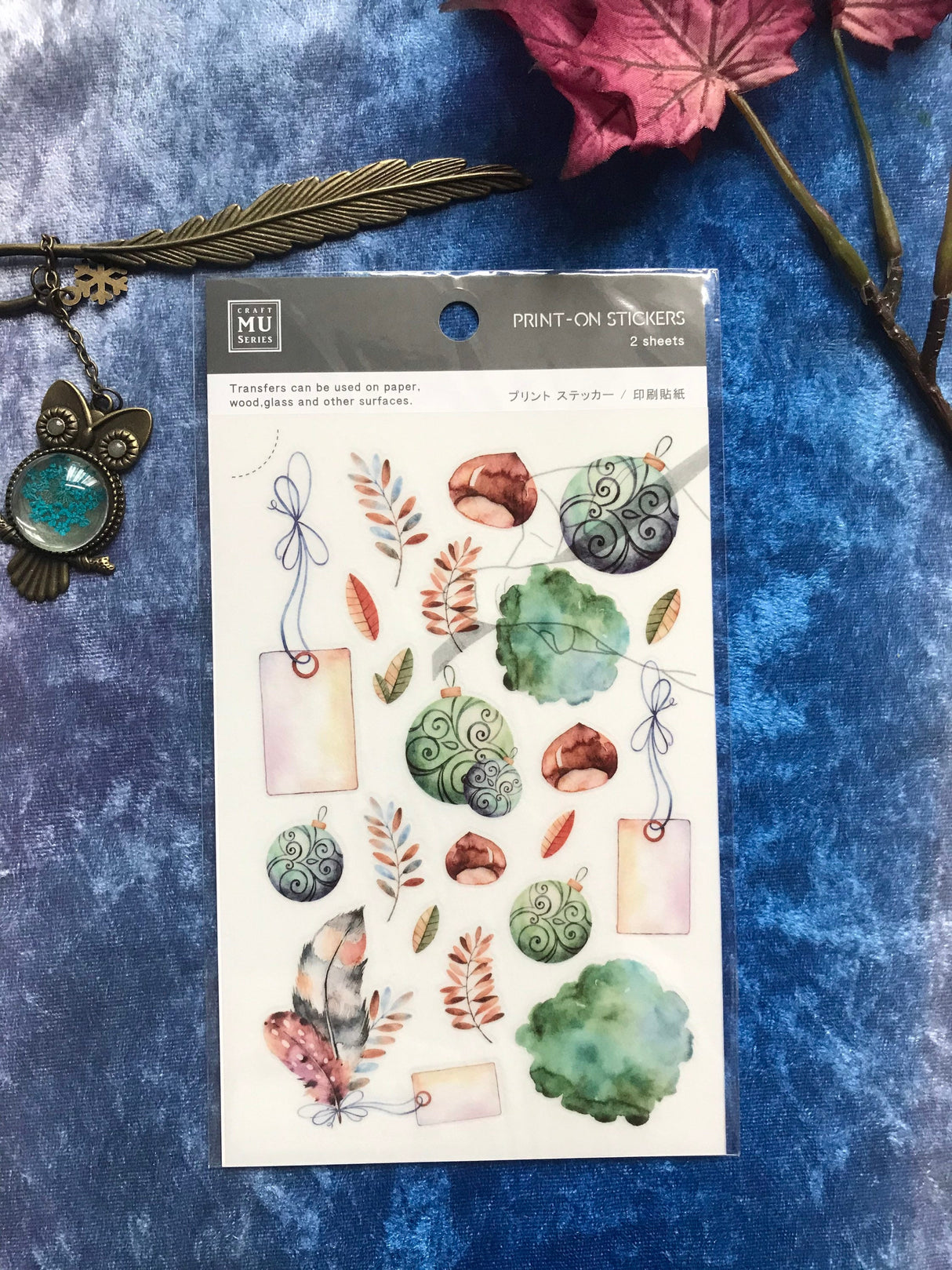 Mu Lifestyle Print On Sticker No 043