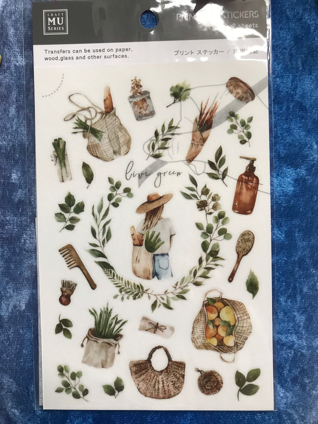 Mu Lifestyle Print On Sticker No 115