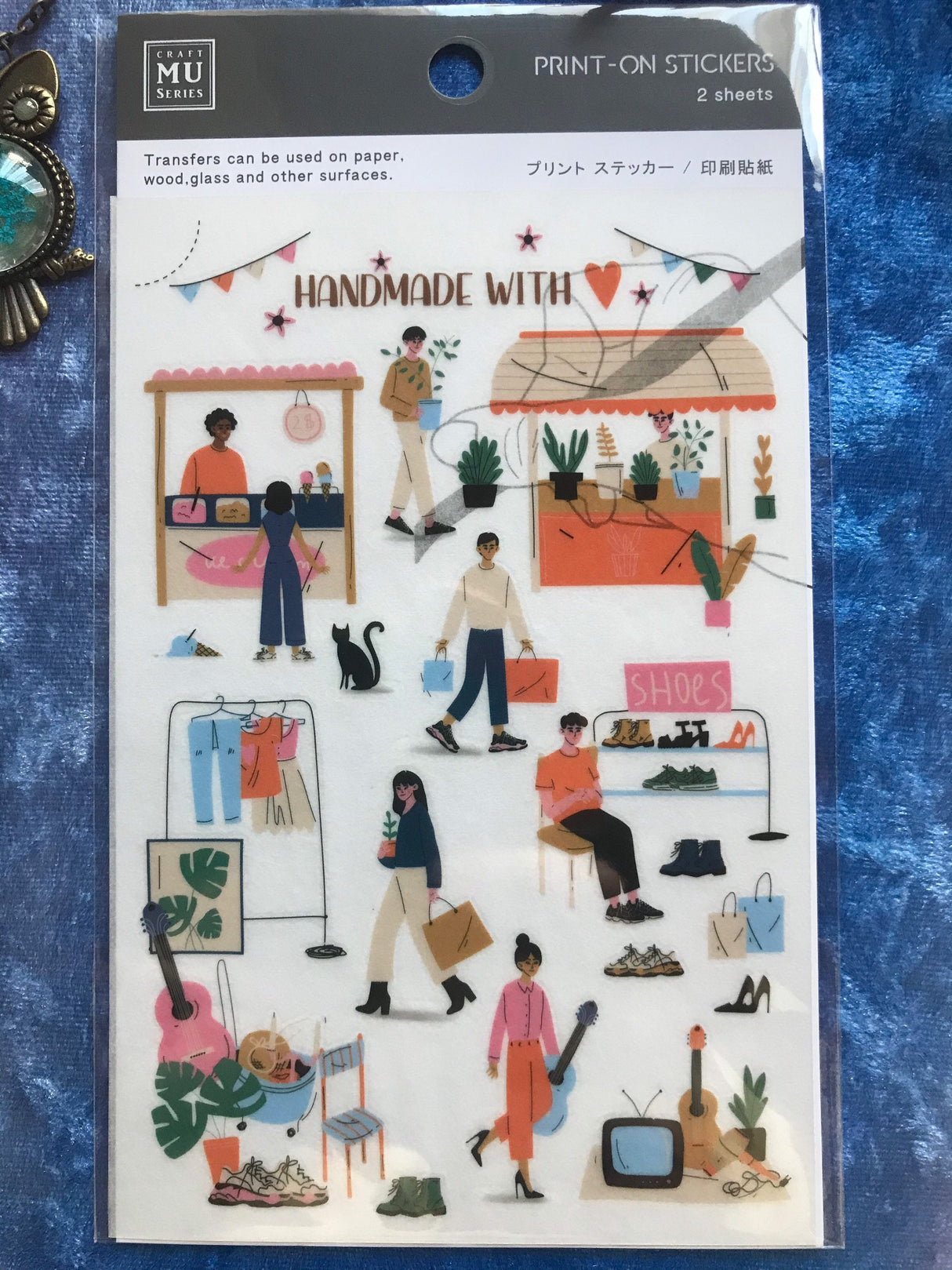 Mu Lifestyle Print On Sticker No 137