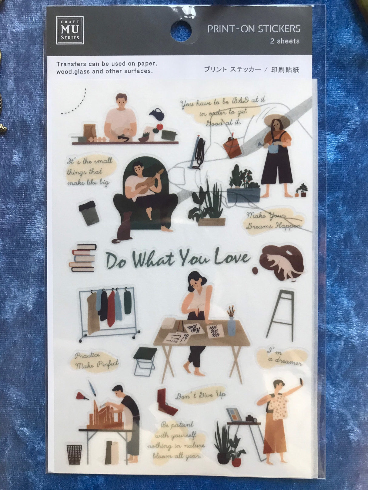 Mu Lifestyle Print On Sticker 080