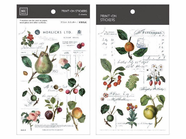 Mu Lifestyle Print On Sticker No 126