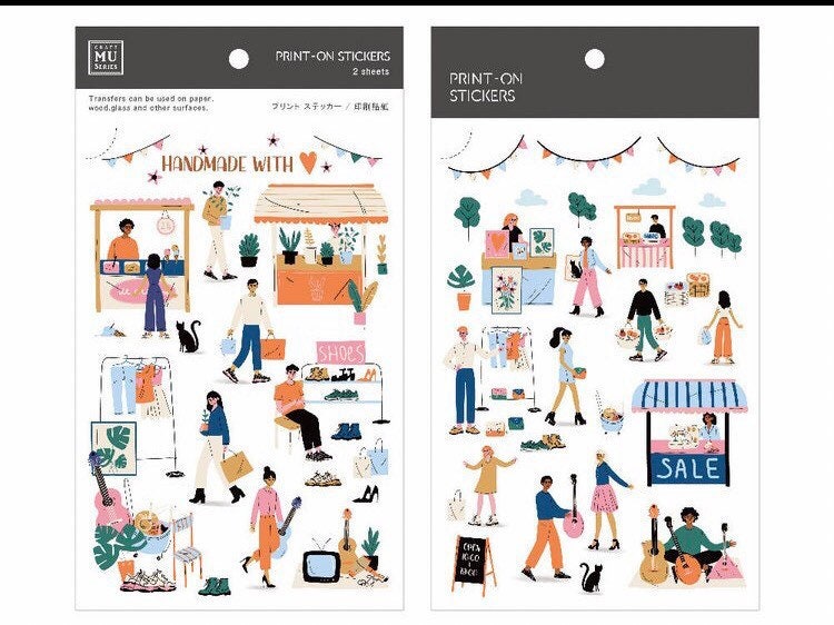 Mu Lifestyle Print On Sticker No 137