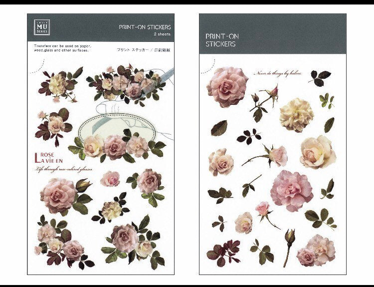 Mu Lifestyle Print On Sticker No 034