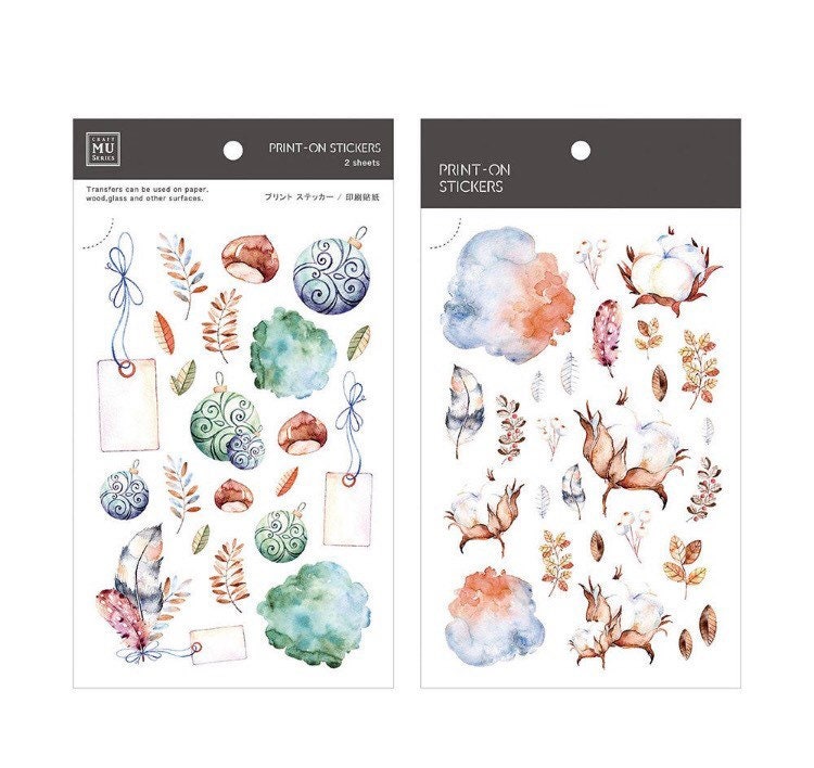 Mu Lifestyle Print On Sticker No 043