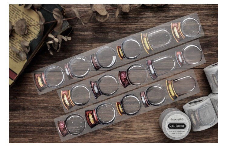 MiaoStelle PET/ Washitape "Glass Snowball"