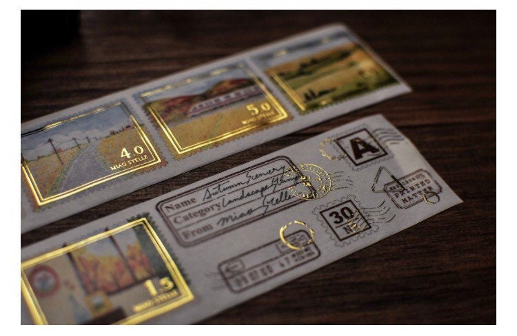 MiaoStelle Washitape - Autumn Stamp