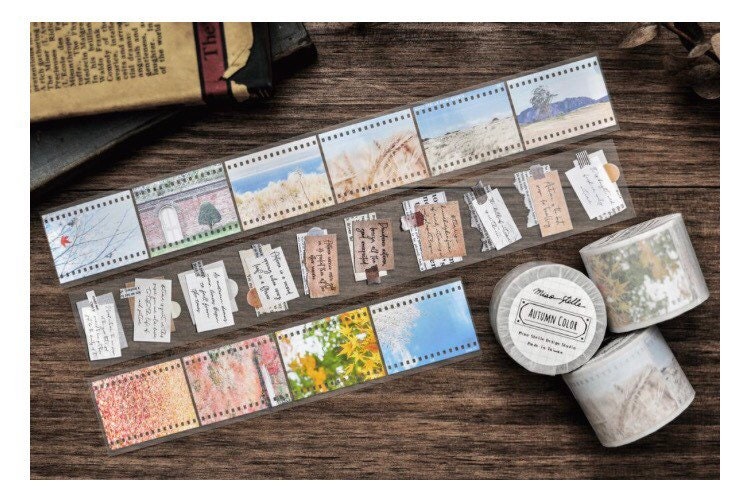 MiaoStelle Matte PET Washitape "Autumn Color"