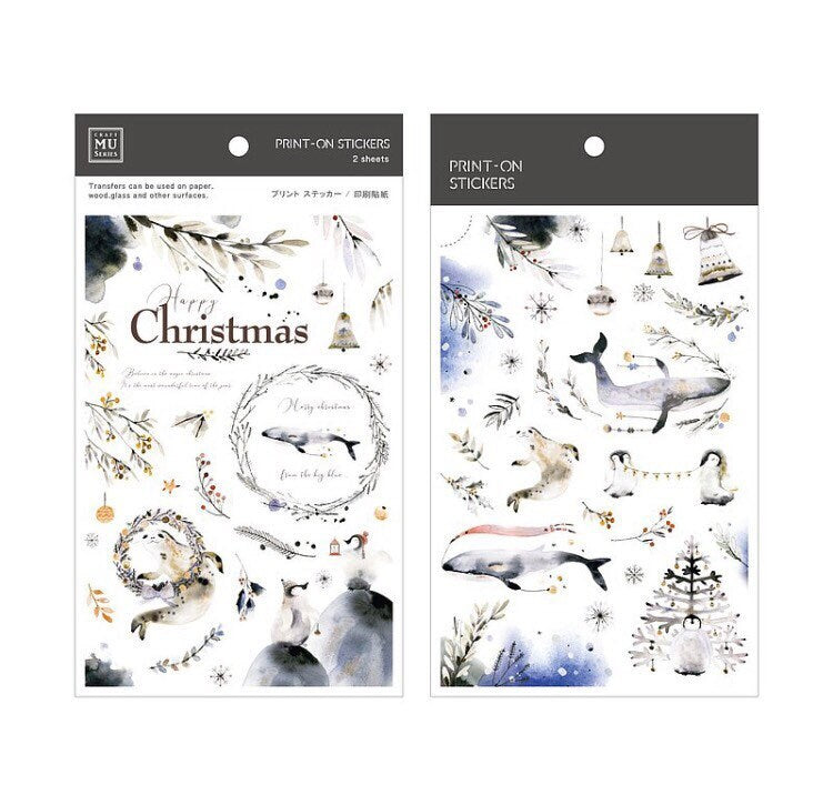 Mu Lifestyle Print On Stickers • Christmas Edition • 03