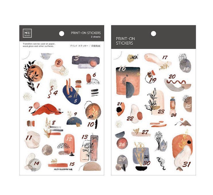 Mu Lifestyle Print On Sticker • 166