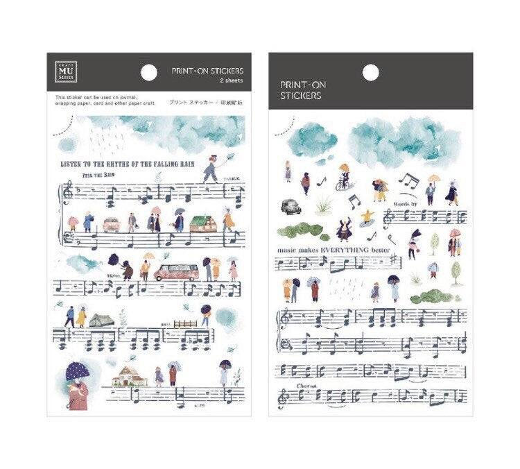 Mu Lifestyle Print On Sticker • 078