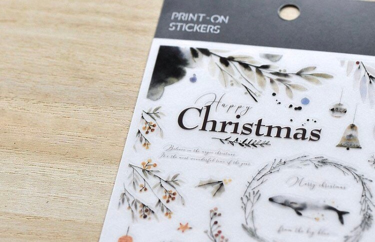 Mu Lifestyle Print On Stickers • Christmas Edition • 03