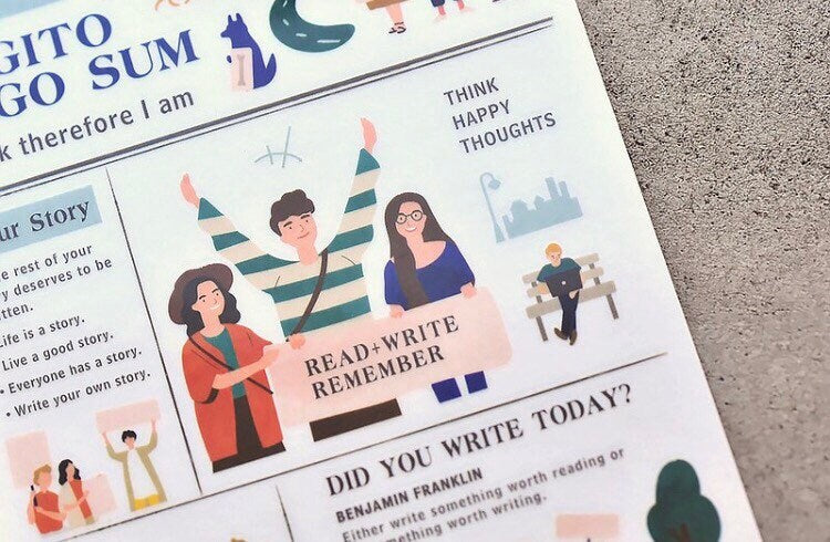 Mu Lifestyle Print On Sticker • 134