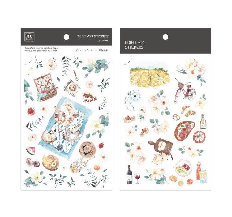 Mu Lifestyle Print On Sticker • 111