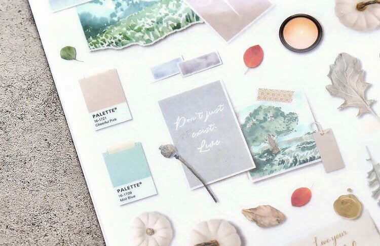 Mu Lifestyle Print On Sticker No 138