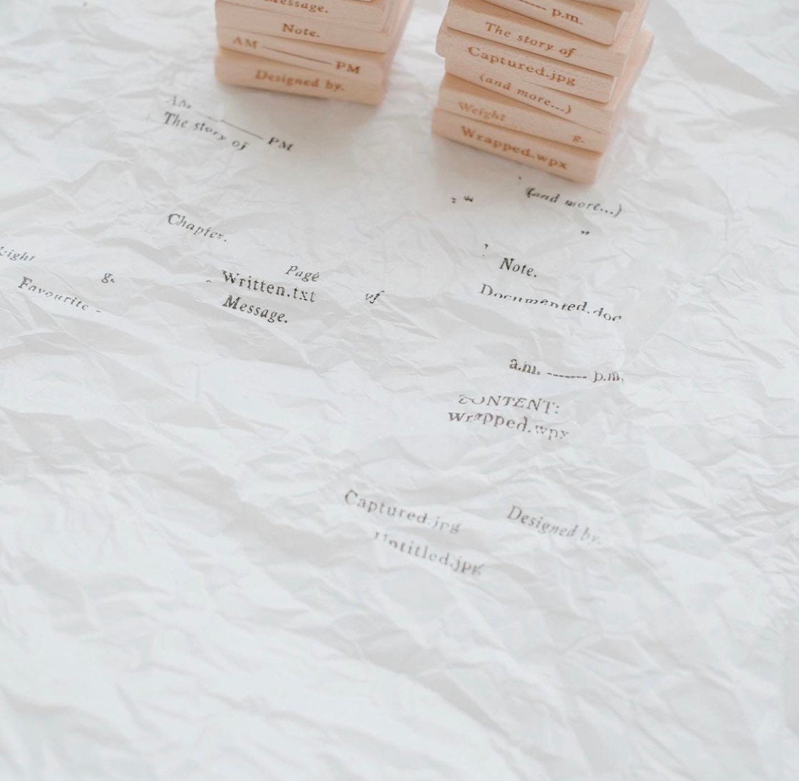 Phavourite • 9pt Tiny Text Rubber Stamp