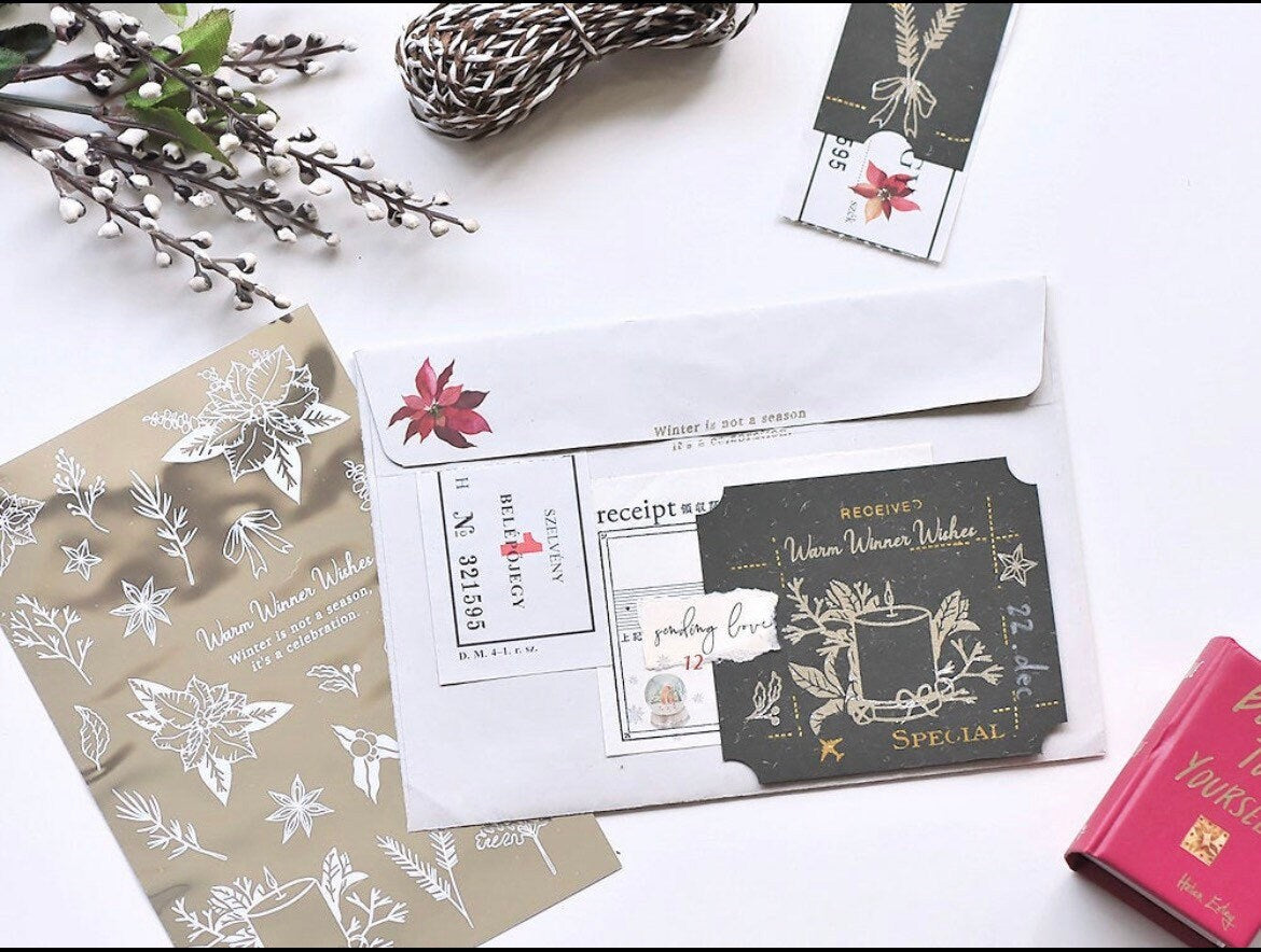 Mu Lifestyle • Silver Foil Sticker • Candlelight • BMPX 002002