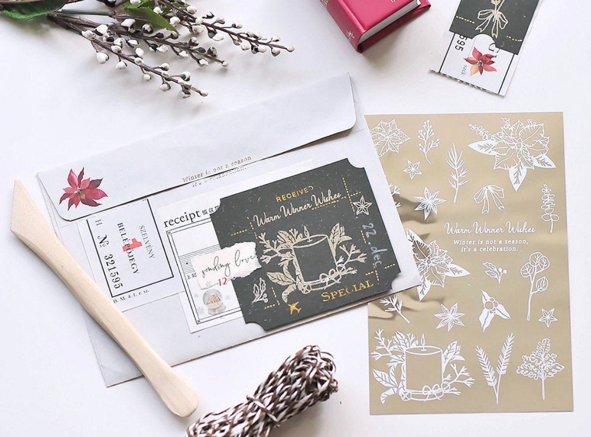 Mu Lifestyle • Silver Foil Sticker • Candlelight • BMPX 002002